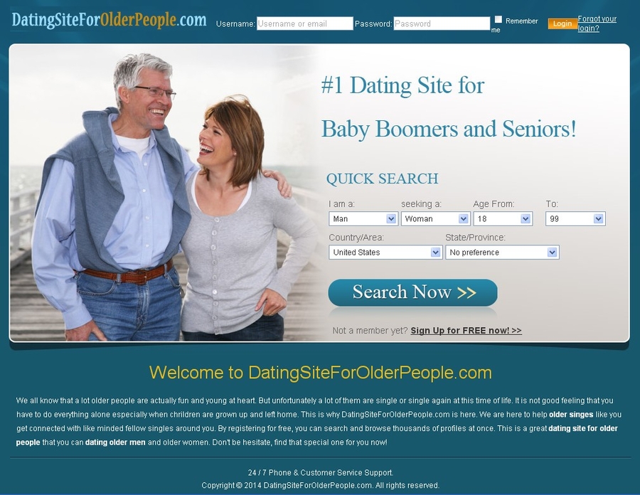 dating site for old man